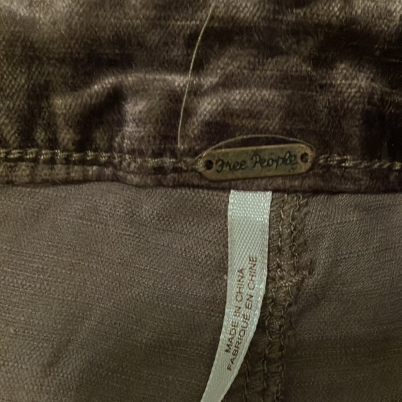 Free People velvet jeans - Picture 5 of 6